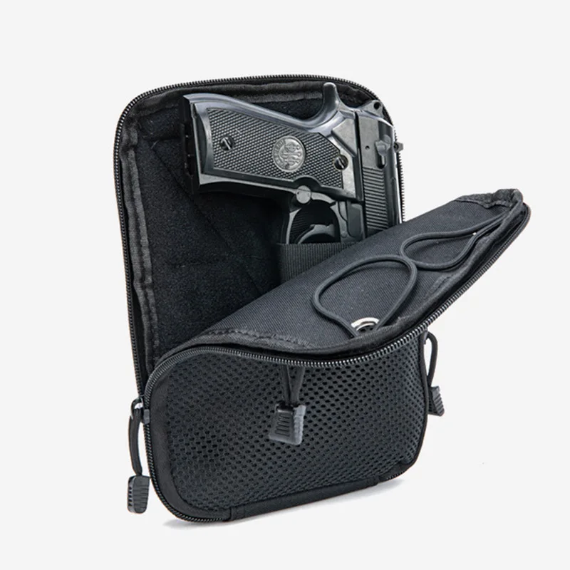 Edc Carry Handgun - Molle sarung Pistol tersembunyi taktis, kantong