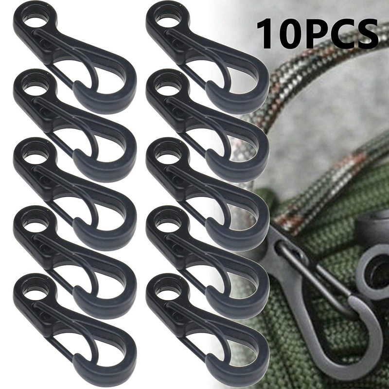 Edc Carry Kit - 10 Buah/Lot Karabiner Mini Paracord Kait
