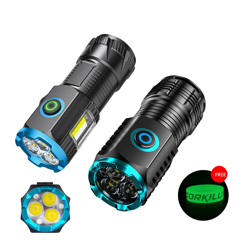 Edc Day Carry - Senter Led Mini tipe-c, senter saku