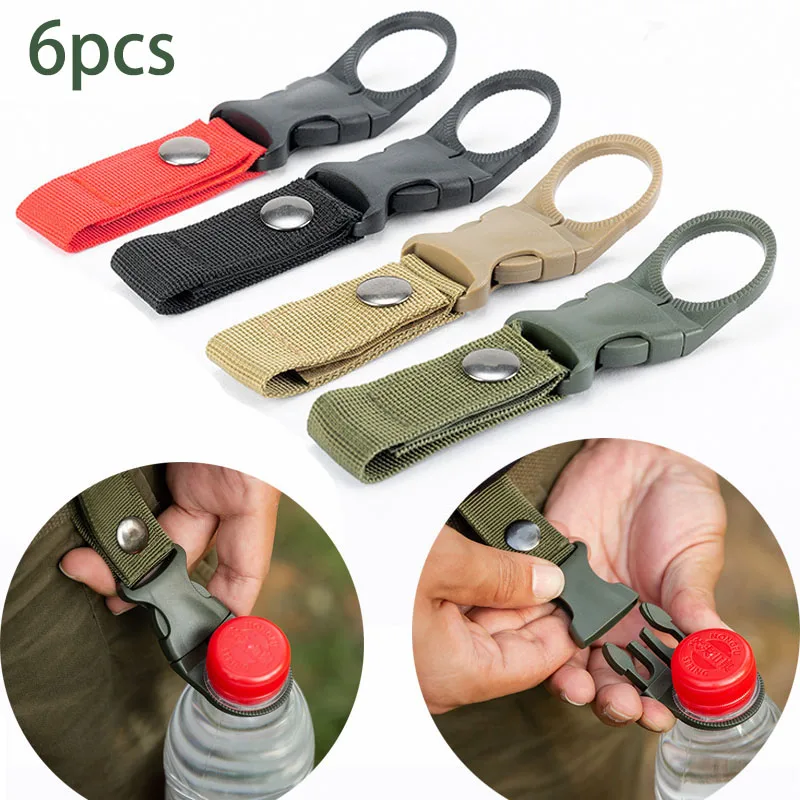 Edc Carry Kit - 6 buah gantungan botol air kait
