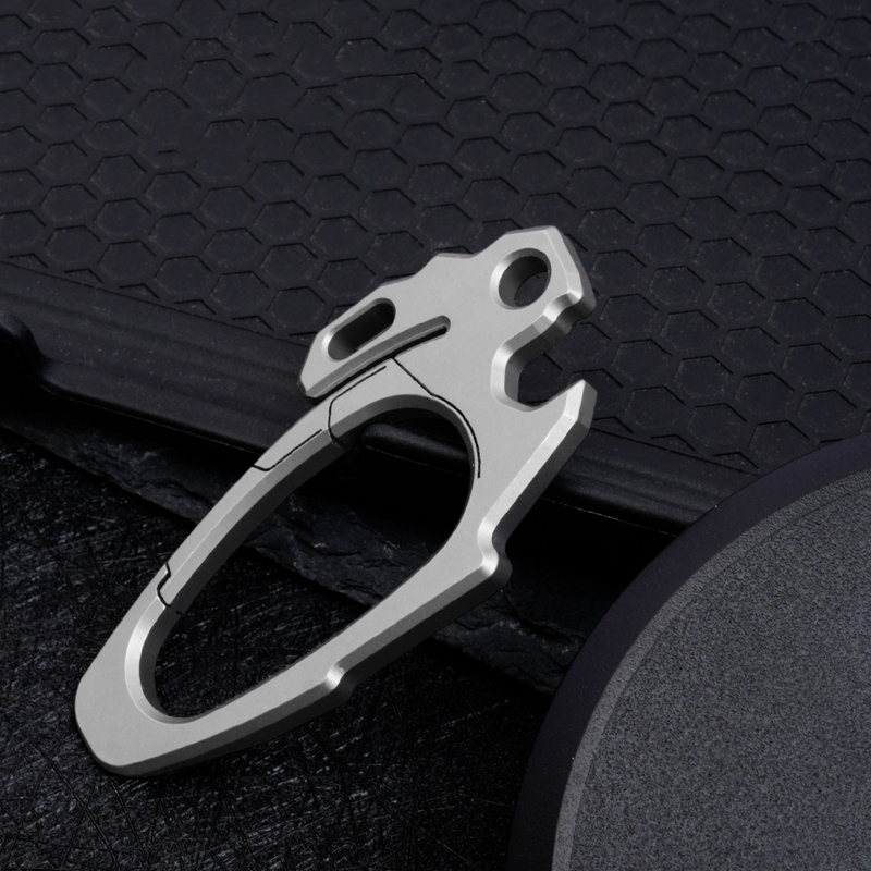 Titanium Pry Bar - Alat Pembuka Botol Multifungsi Titanium Alloy