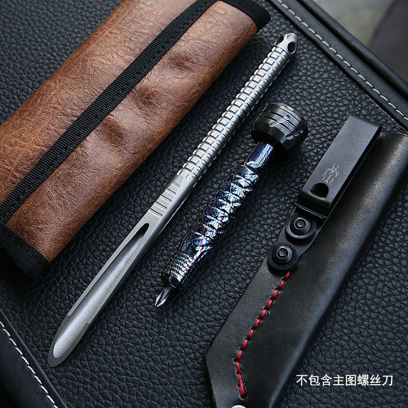 Titanium Pry Bar - Sedotan besar 197mm TC4 paduan Titanium