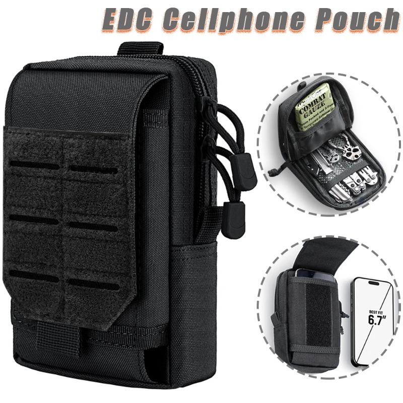 Edc Carry Box - Tas Pinggang Utilitas Taktis MOLLE EDC