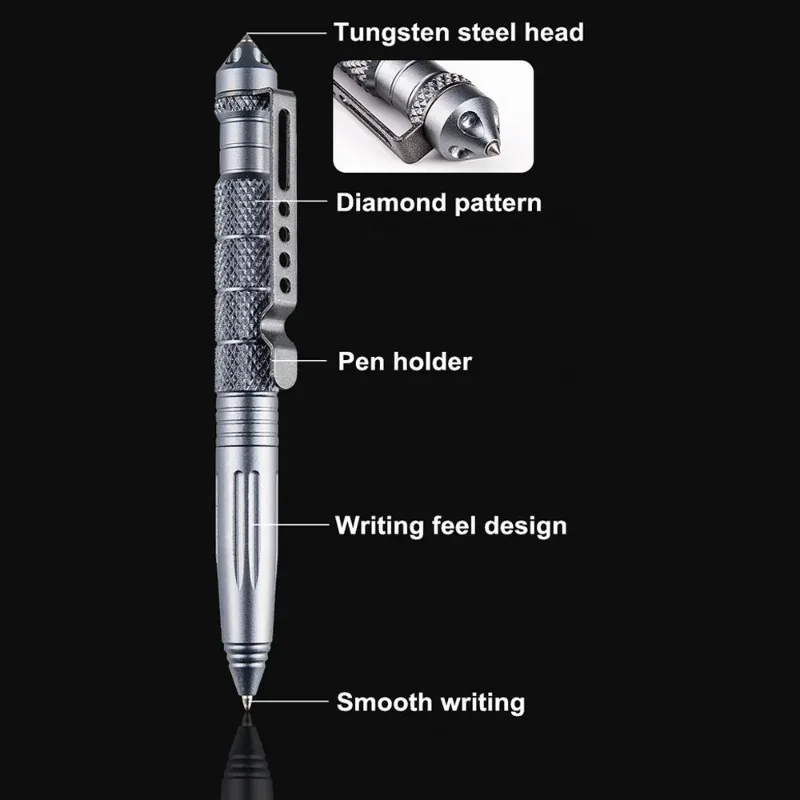 Pena Taktis Militer Pena Pemec - Pen Tactical Glass ulasan dan harga