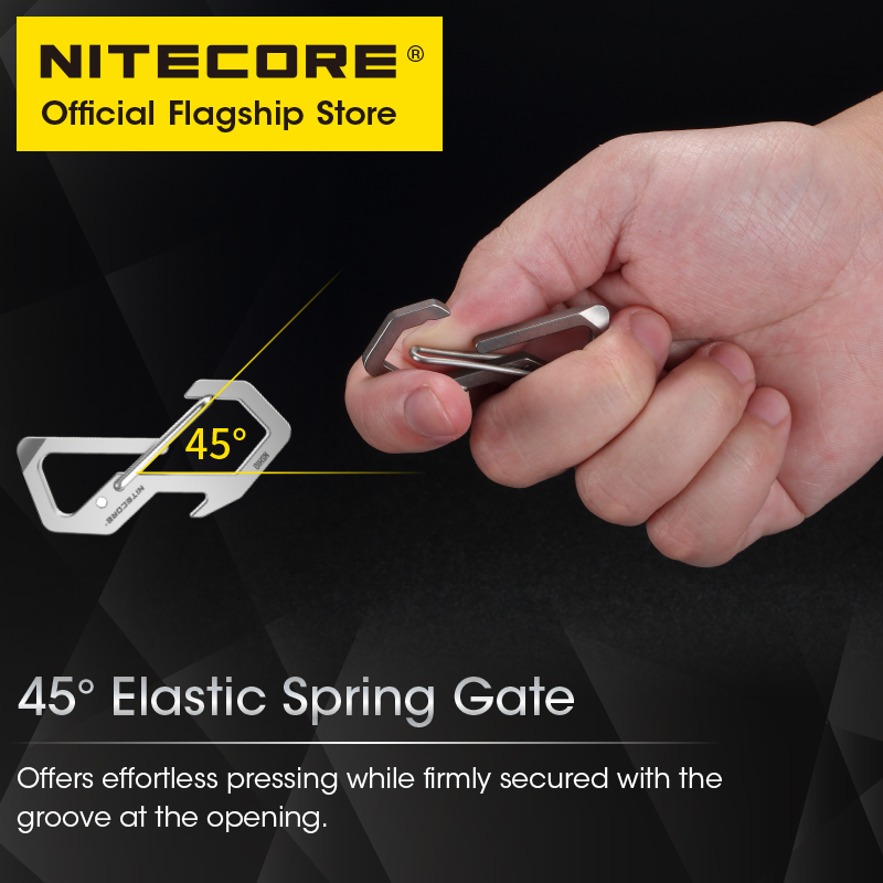 NITECORE NSH10 kait jepret Tit - Edc Carry Kit ulasan dan harga