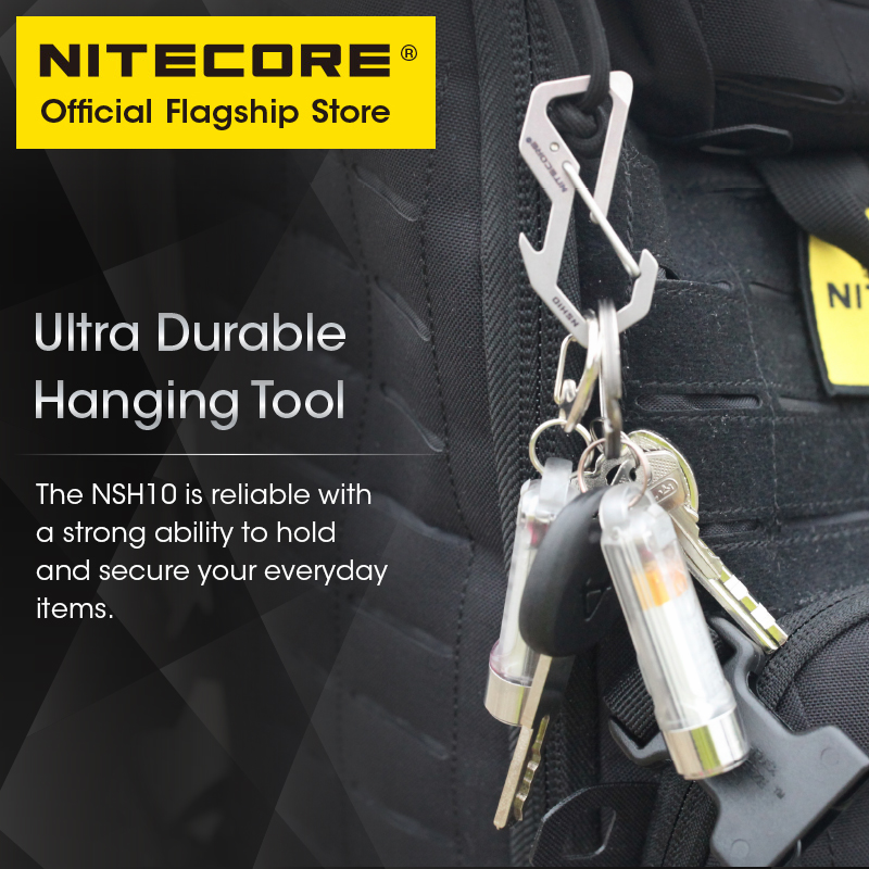 NITECORE NSH10 kait jepret Tit - Edc Carry Kit ulasan dan harga