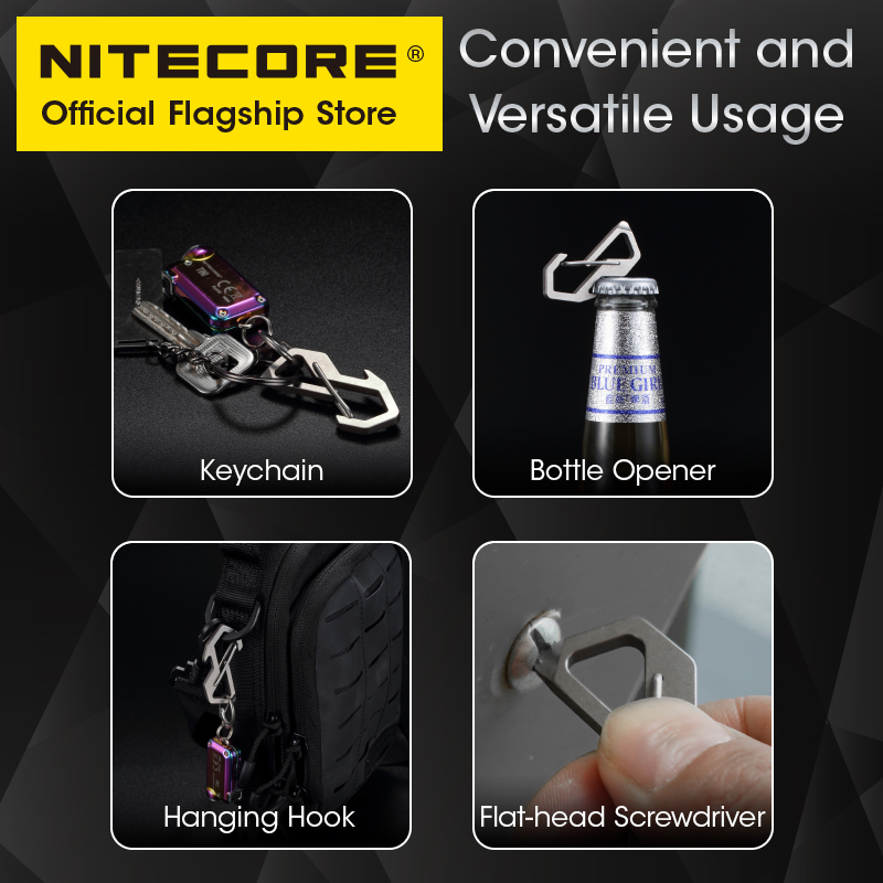 NITECORE NSH10 kait jepret Tit - Edc Carry Kit ulasan dan harga