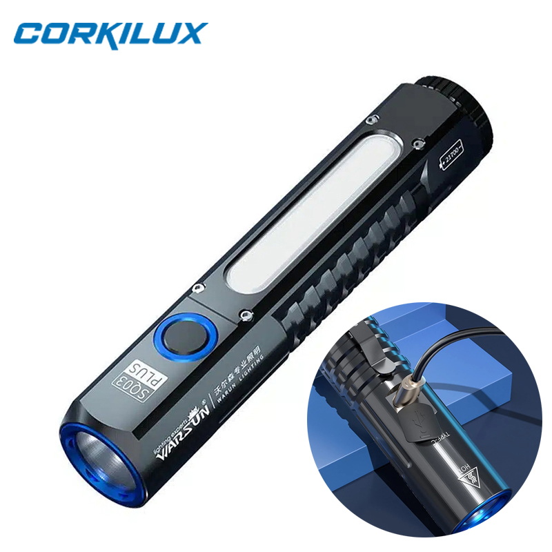 SQ03 Plus lampu kerja COB, Sen - Edc Day Carry ulasan dan harga