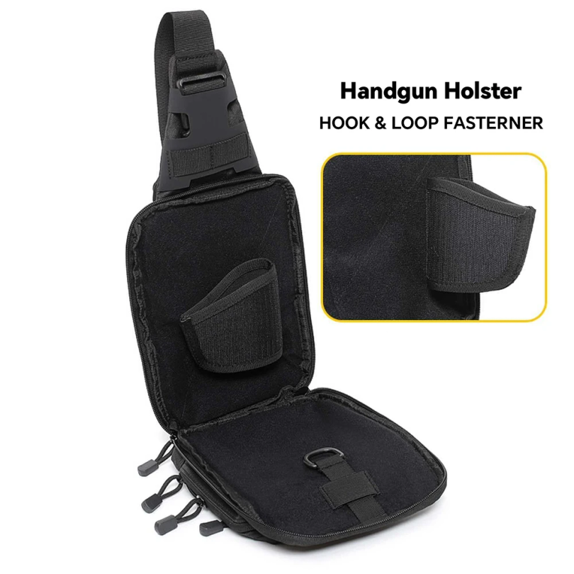 Tas Selempang Taktis untuk Men - Edc Concealed Carry Sling Bag ulasan dan harga