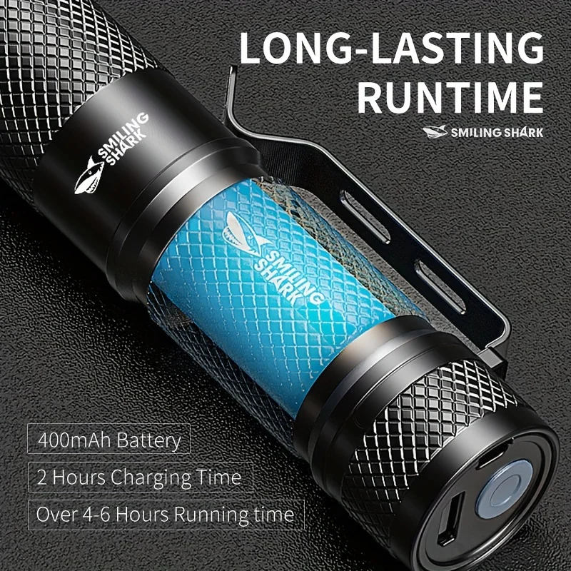 Senter LED Mini sangat kuat, l - Edc Day Carry ulasan dan harga