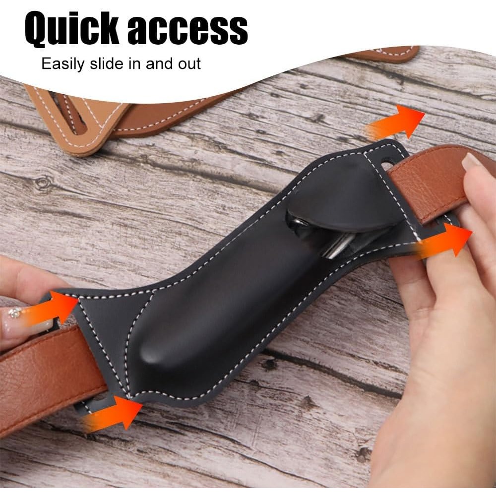 Sarung Pisau EDC Gantung Pingg - Leather Edc. Carry Pouch ulasan dan harga