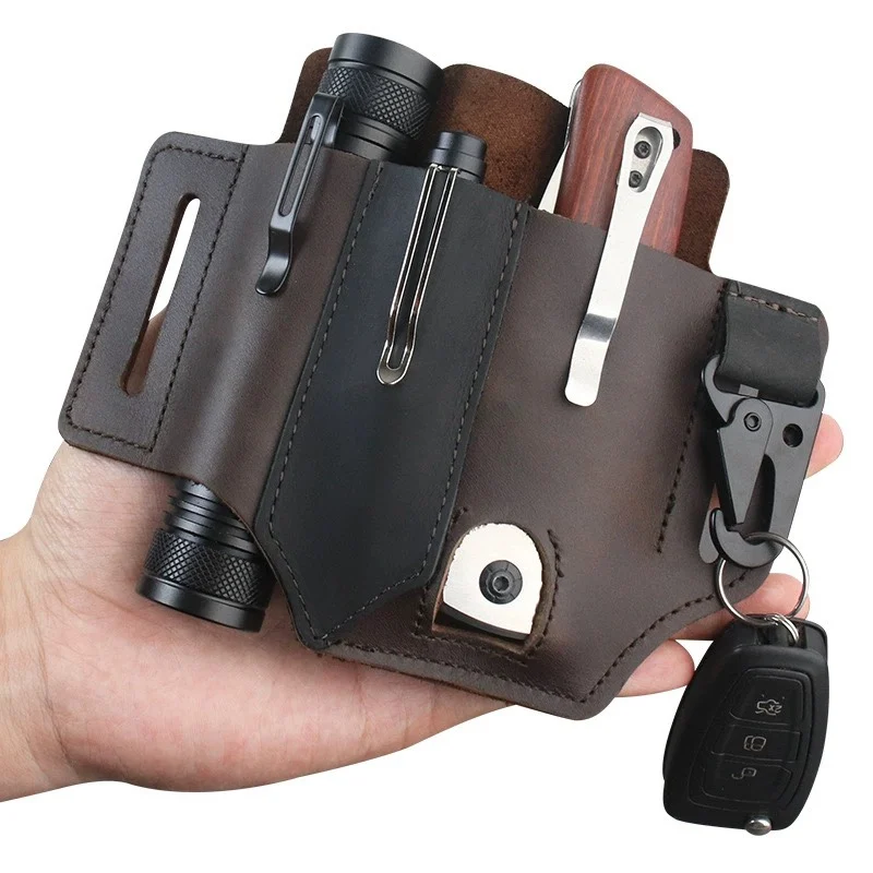 Gantungan Pinggang Kulit Sapi  - Leather Edc. Carry Pouch ulasan dan harga