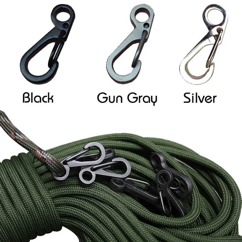 10 Buah/Lot Mini Carabiner Par - Edc Carry Kit ulasan dan harga