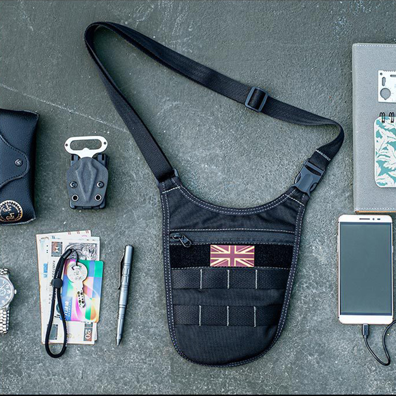 Ketiak Tas Bahu Taktis Dompet  - Edc Carry Box ulasan dan harga