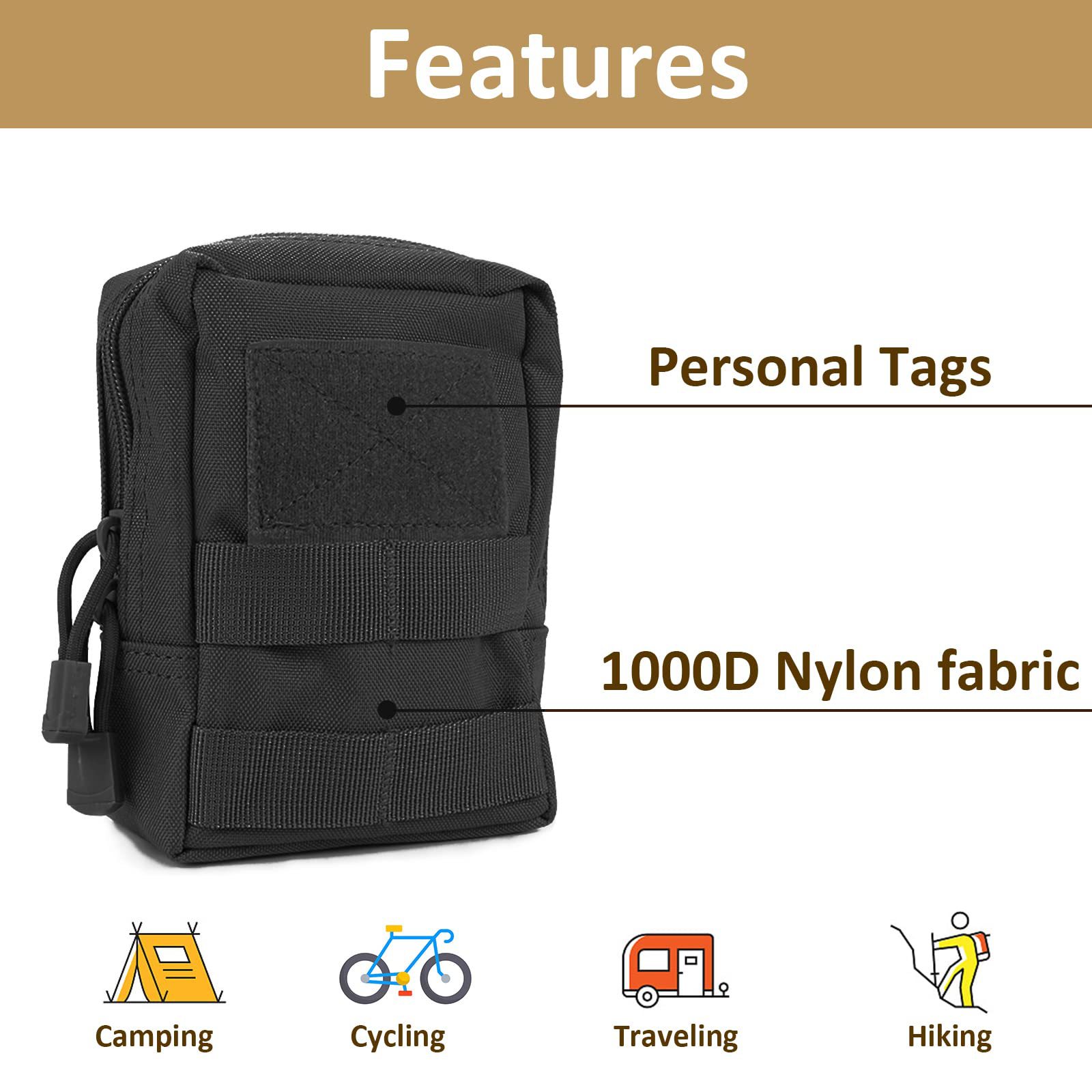 Tas Aksesori Medis Taktis Moll - Edc Carry Accessories ulasan dan harga