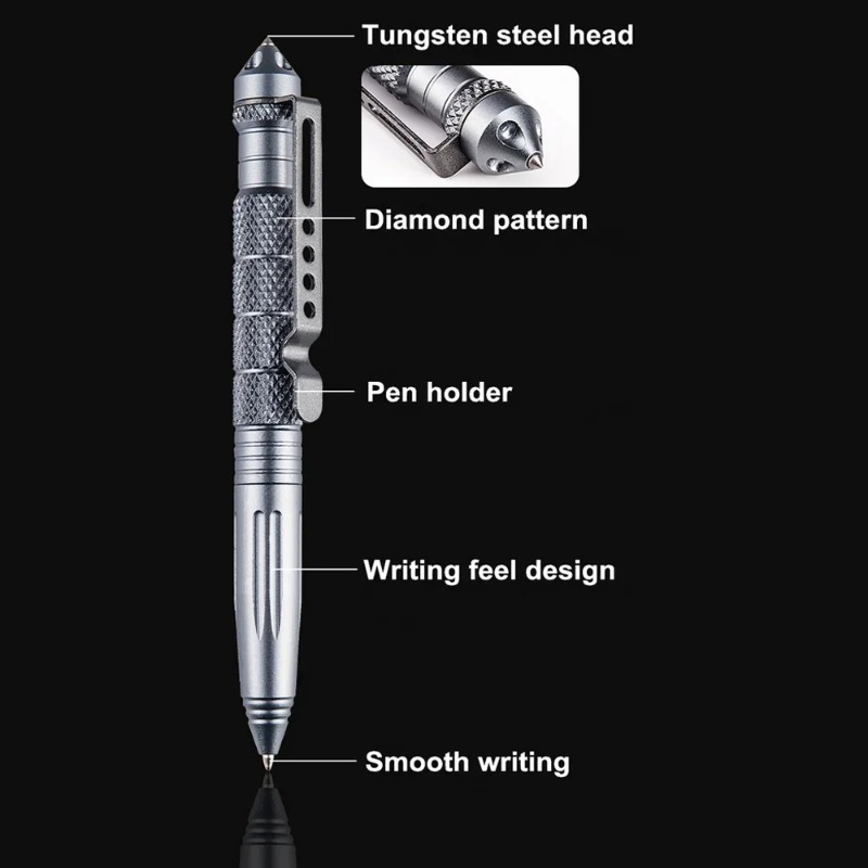 Pena Taktis Militer Multifungs - Pen Tactical Glass ulasan dan harga