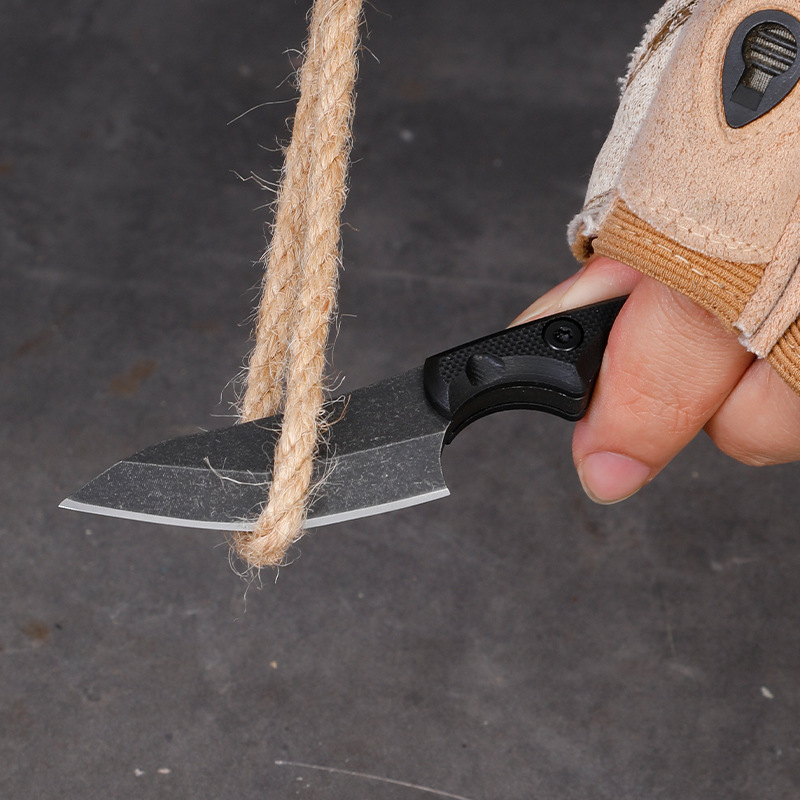 5CR15 Pisau Tetap Kecil Baja T - Edc Pocket Carry Fixed Blade ulasan dan harga