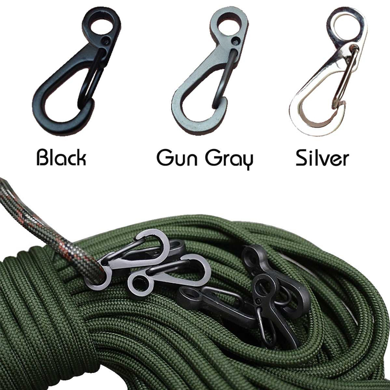 10 Buah/Lot Karabiner Mini Par - Edc Carry Kit ulasan dan harga