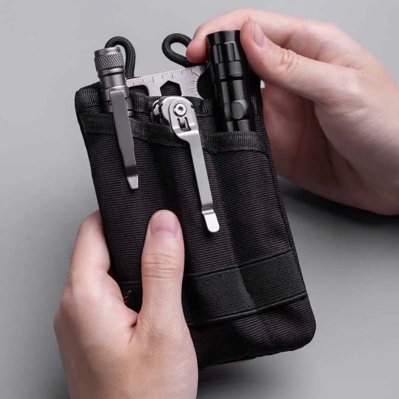 Kantong EDC Mini Dompet Olahra - Edc Carry Pouch ulasan dan harga