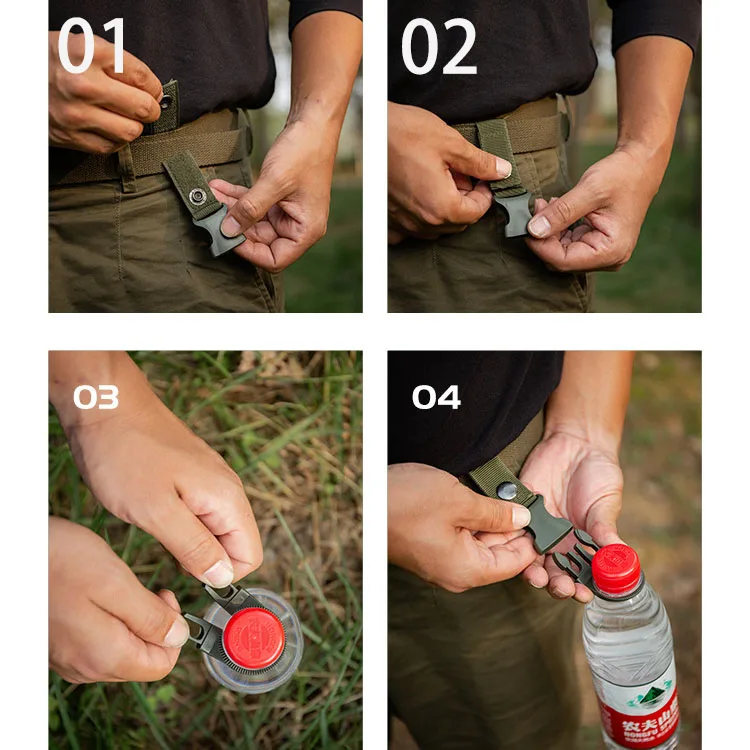 6 buah gantungan botol air kai - Edc Carry Kit ulasan dan harga