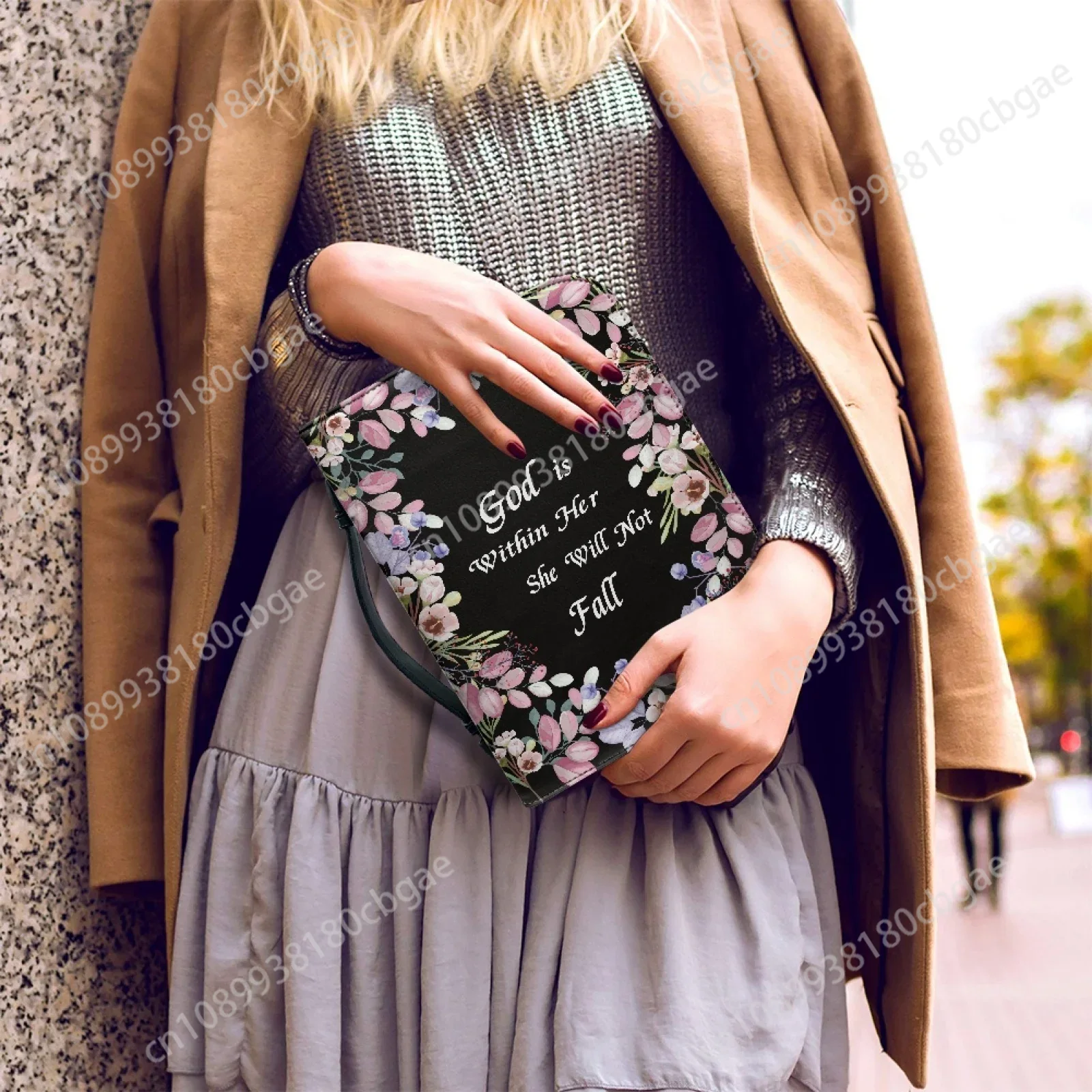Tas Alkitab Kulit Motif Bunga  - Edc Carry Bag ulasan dan harga