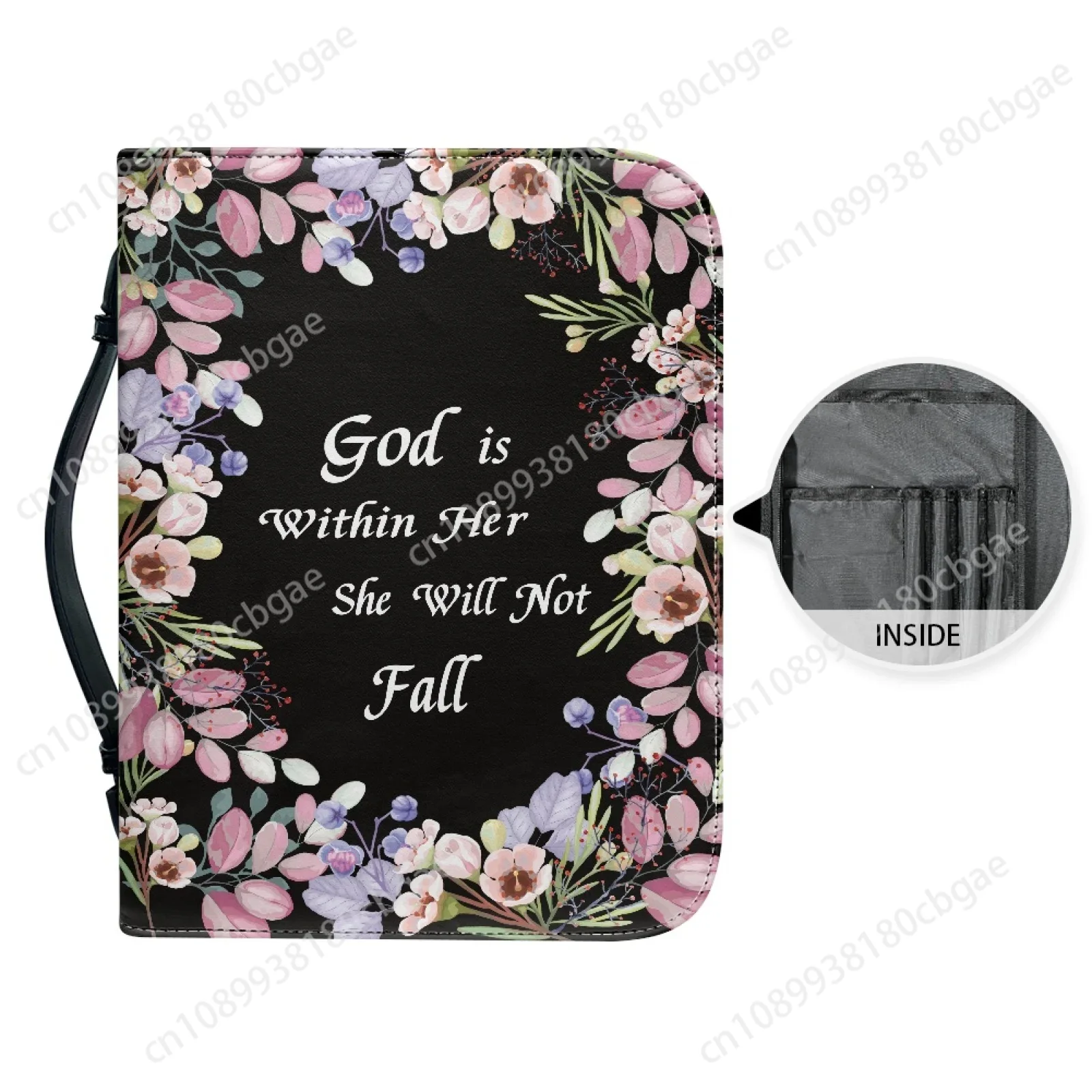 Tas Alkitab Kulit Motif Bunga  - Edc Carry Bag ulasan dan harga