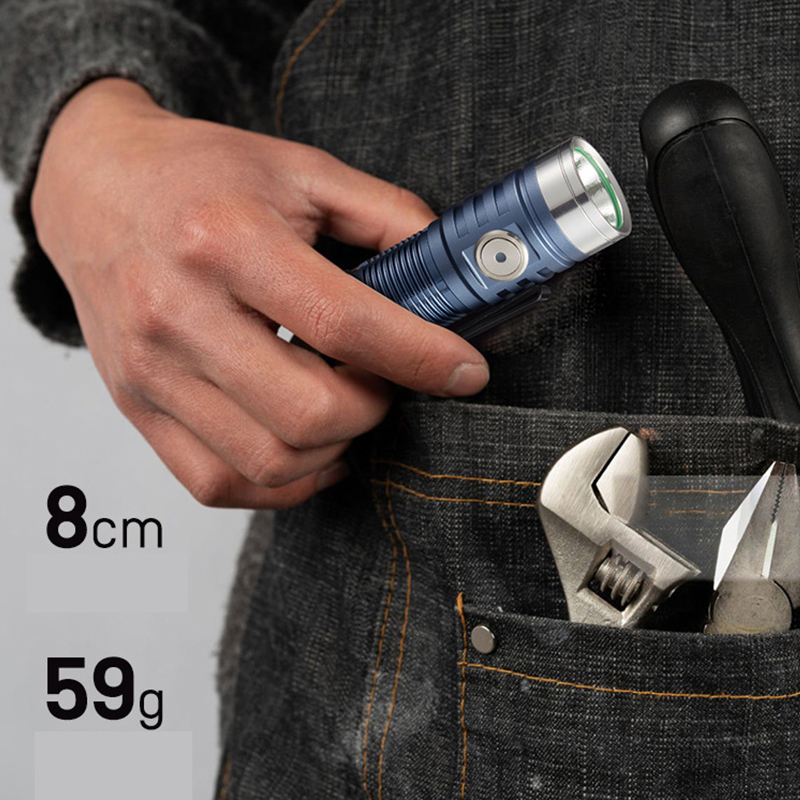 Senter taktis LED EDC isi ulan - Edc Day Carry ulasan dan harga
