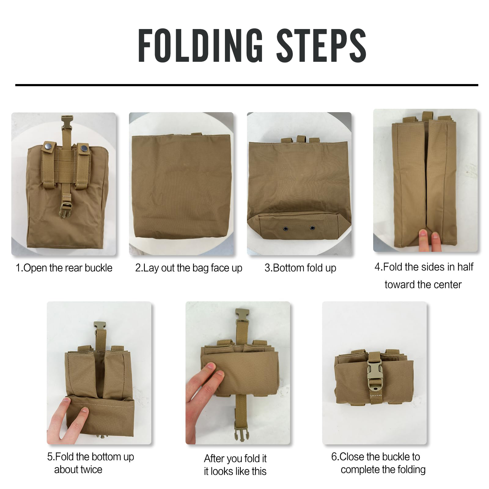 Kantong Magazin Lipat Molle Ba - Edc Carry Pouch ulasan dan harga