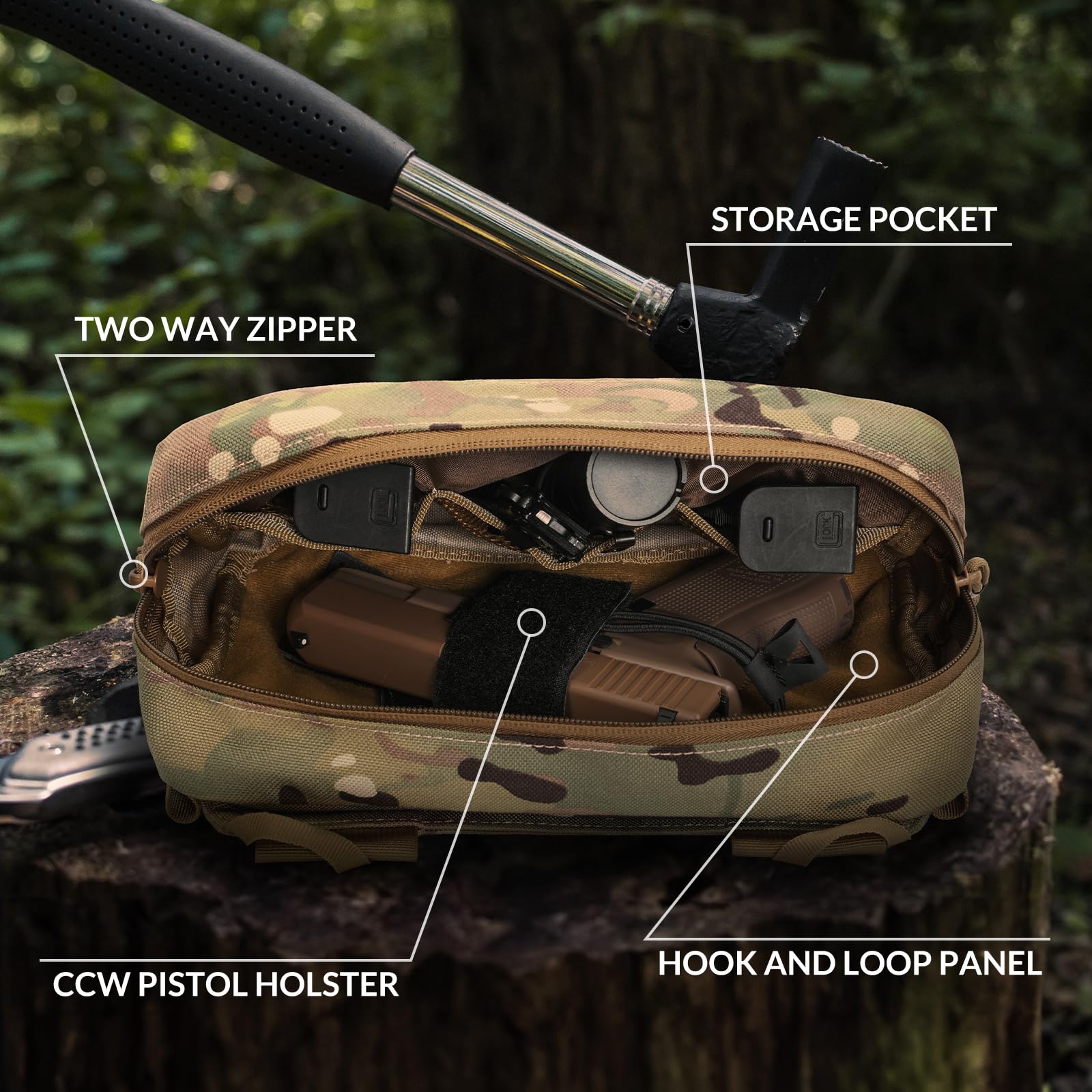 Paket Fanny Taktis, Tas Selemp - Edc Concealed Carry Sling Bag ulasan dan harga