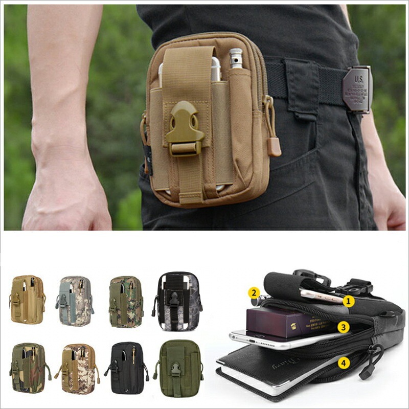 Tas pinggang kantong Molle kec - Edc Carry Box ulasan dan harga