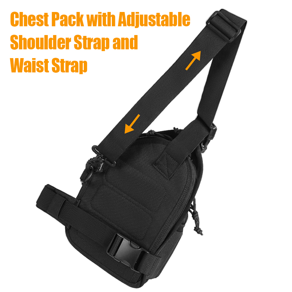 Tas Senjata Taktis EDC Tas Sel - Edc Concealed Carry Sling Bag ulasan dan harga