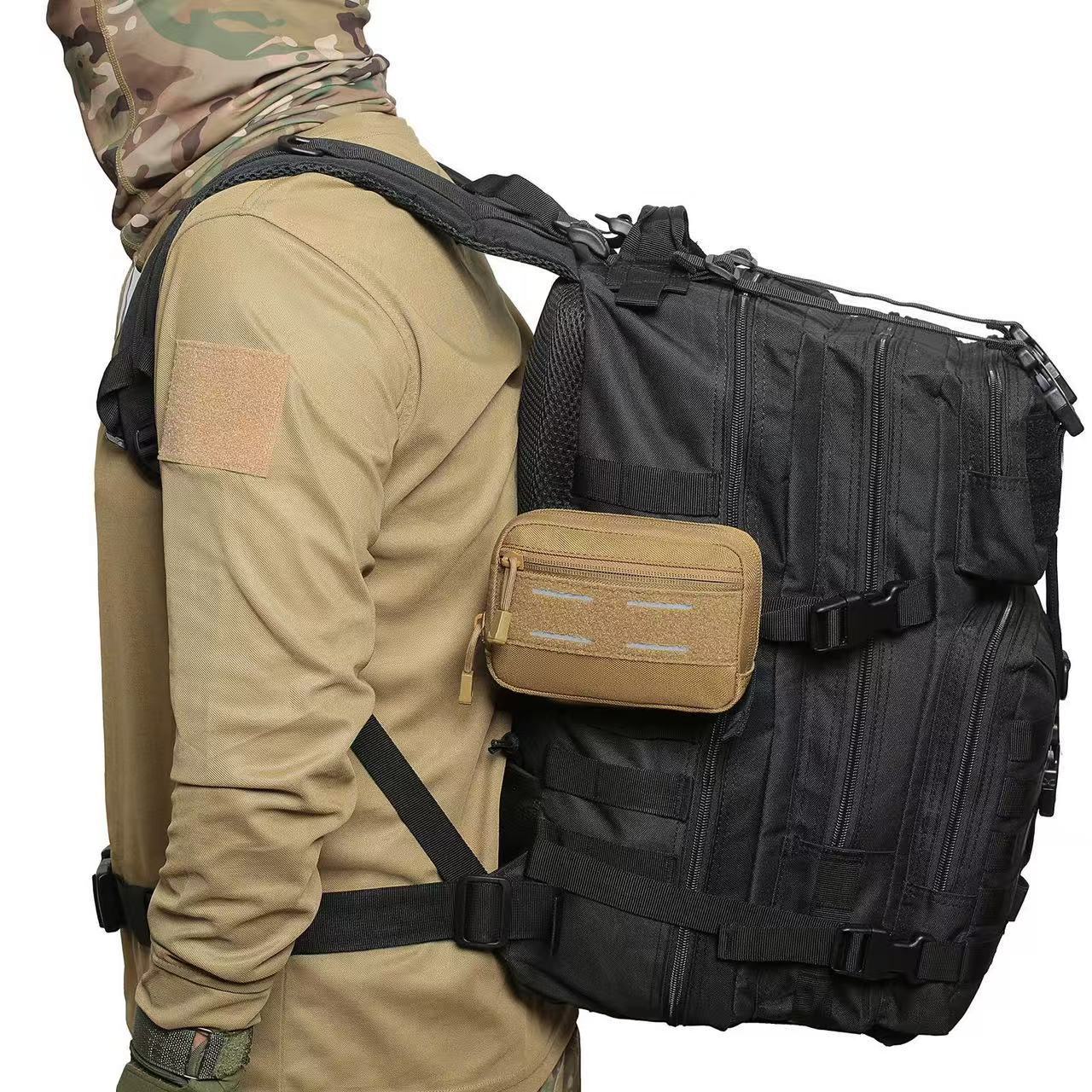 Tas Admin Molle Taktis, Tas Pe - Edc Carry Box ulasan dan harga